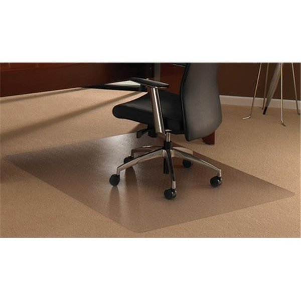 Floortex Floortex Cleartex 11197523ER Ultimat Polycarbonate Rectangular Chair Mat For Low And Medium Pile Carpets Up To 0.50 In. 47 X 30 In. 11197523ER